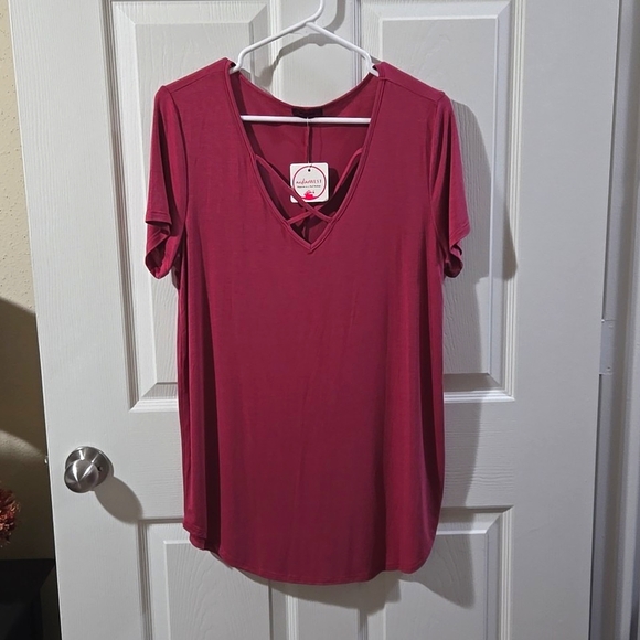 NWT Size LG Sheila Rose Tunic Blouse - Picture 1 of 8